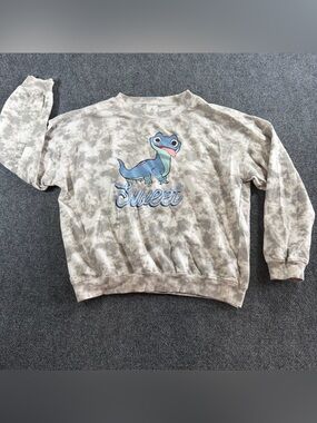 Disney World Frozen II Bruni Tie-Dye Sweet & Feisty Crew Neck Sweatshirt Size L